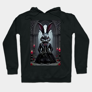 Beautiful Gothic Bunny Hoodie